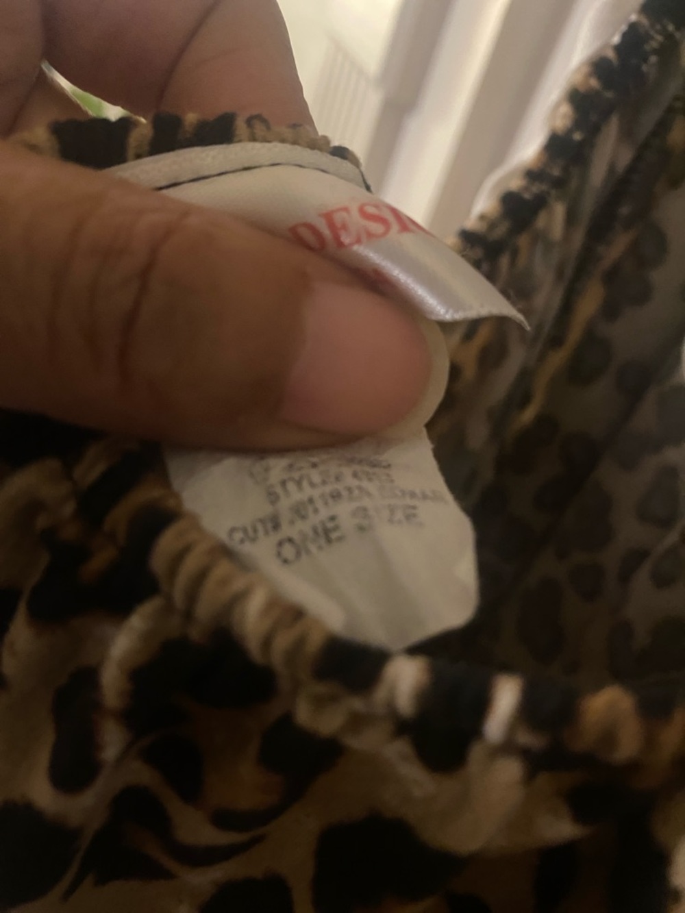 Karen T Design Leopard Print Maxi backless Dress One size $50 - Picture 3 of 6
